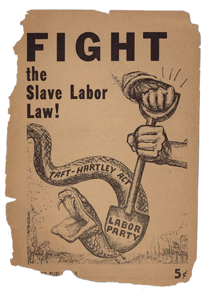 Taft-Hartley Act Poster